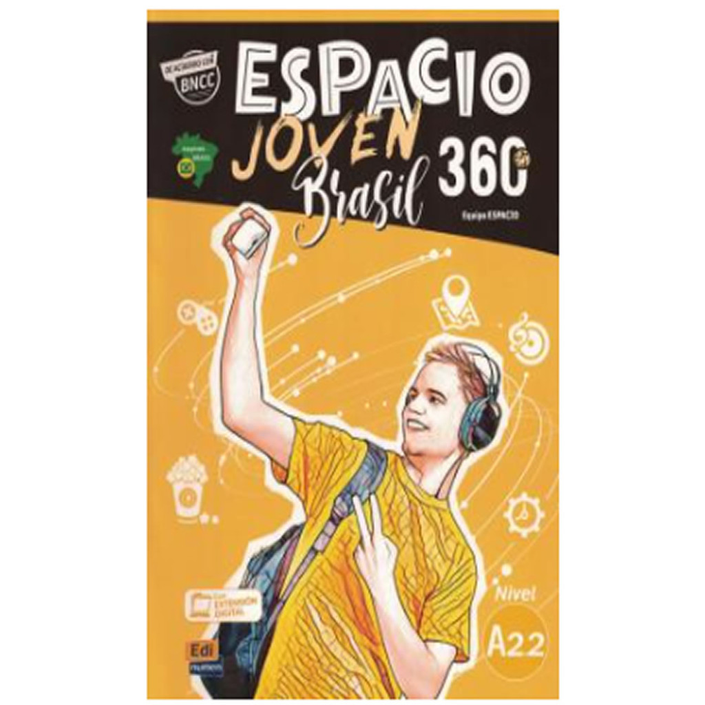 ESPACIO JOVEN 360S BRASIL A2.2   LIBRO DEL ESTUDIANTE em Oferta na Shopee