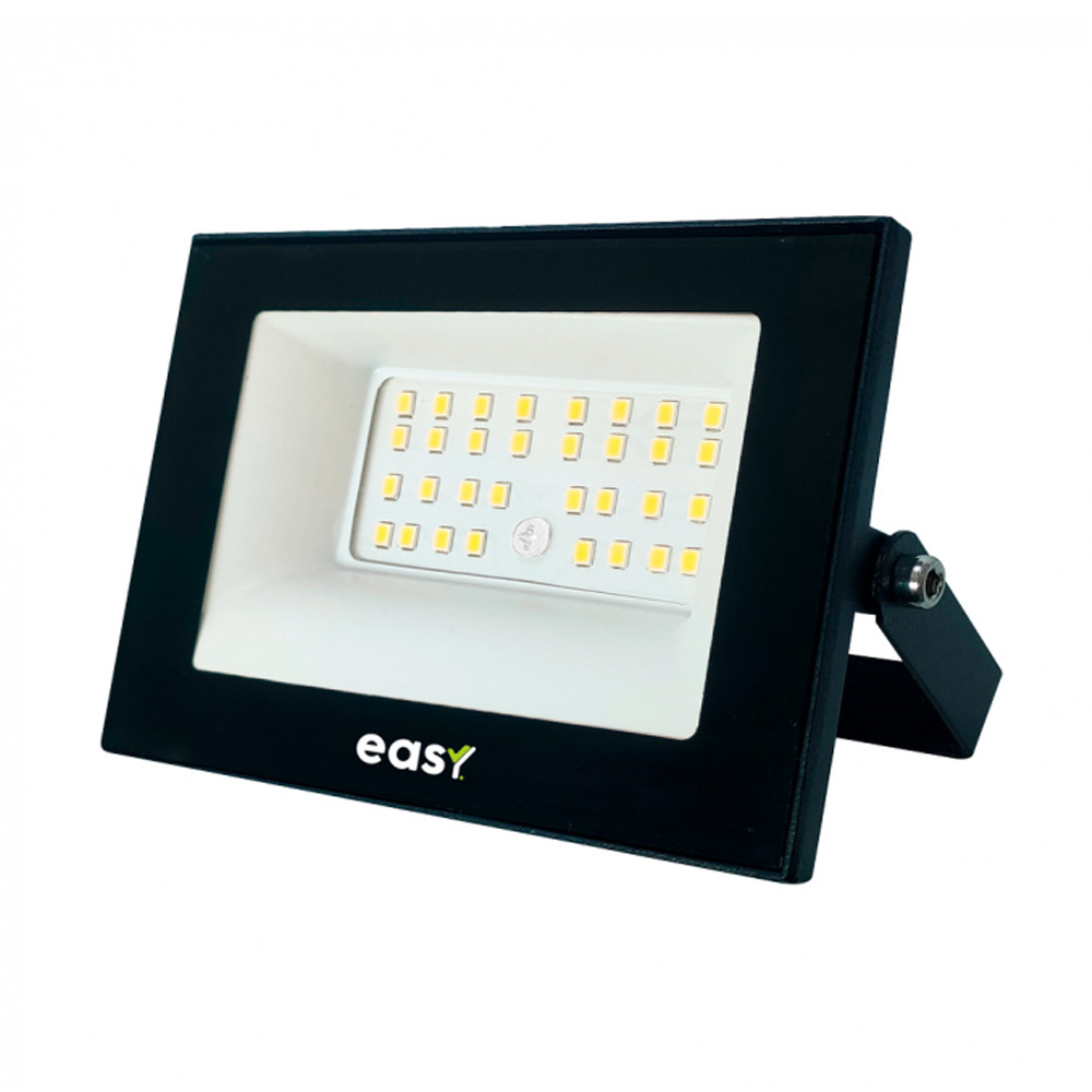 Refletor Led 50W Luz Branco Frio 6500K Bivolt 127/220v Iluminação Externa Easy em Oferta na Shopee