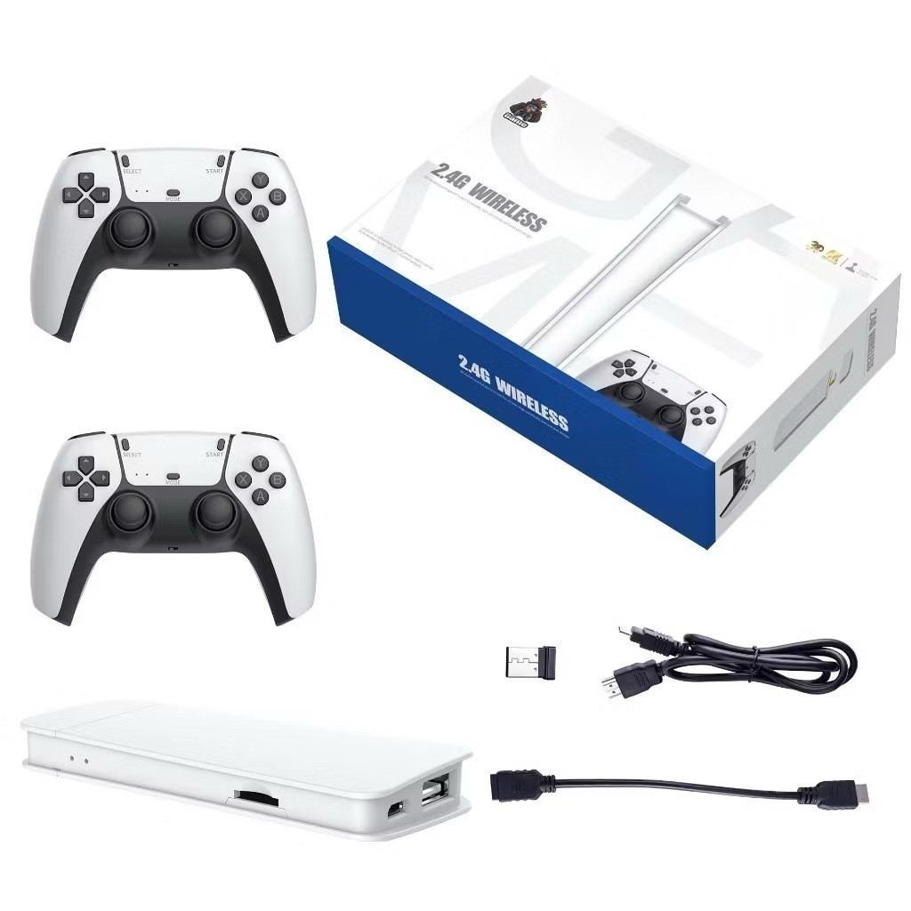GameStick Retrô M15 PRO 4K Lançamento  64GB 20 mil Jogos Retrô Clássicos 2 Controles Sem F...
