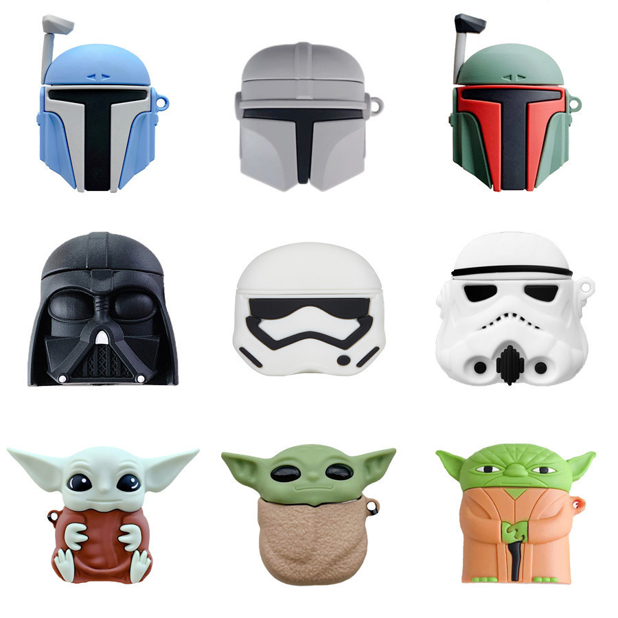 Jedi Star The Child War Case Para Apple AirPods Pro 1ª 2ª Geração Capa Para Airpods 4 3 2 1 Geração Fone de ouvido prote