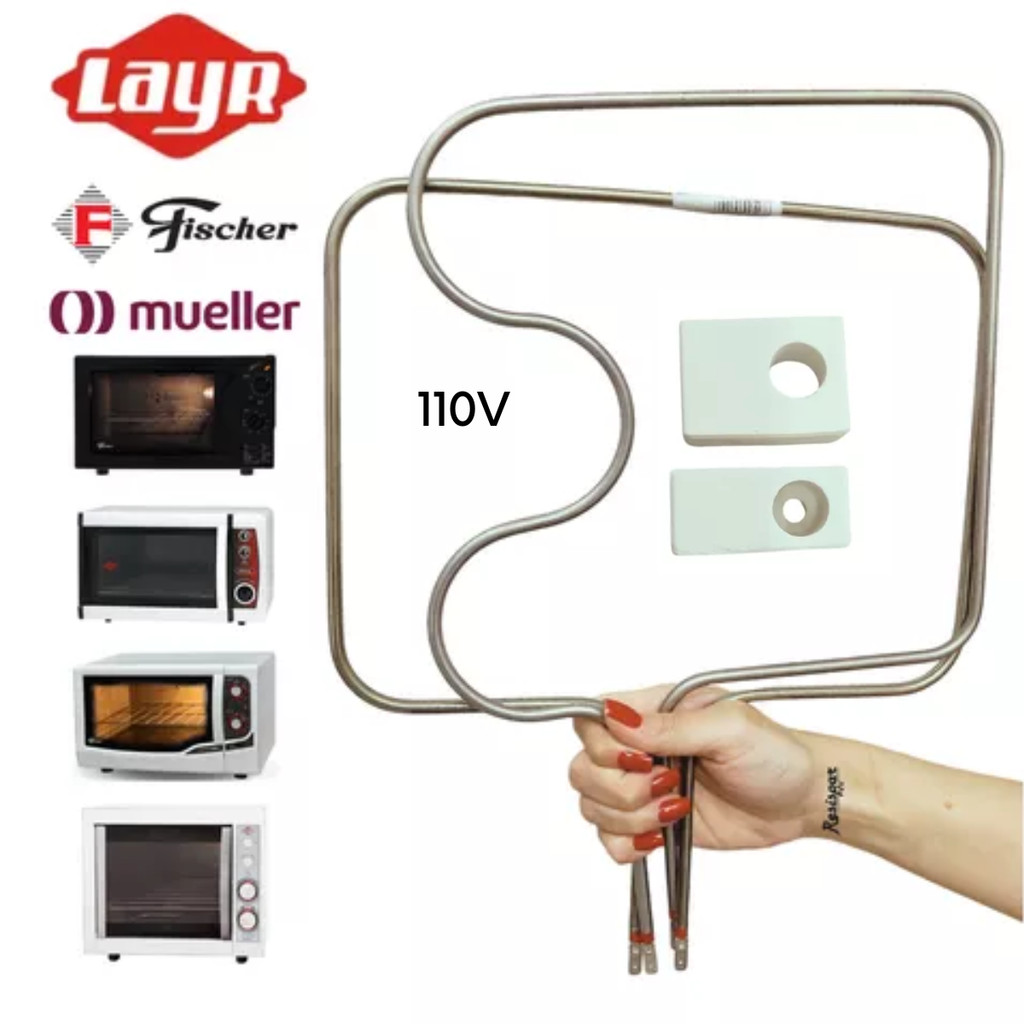 Kit Resistências Forno Layr Fischer Mueller 1750w 110v