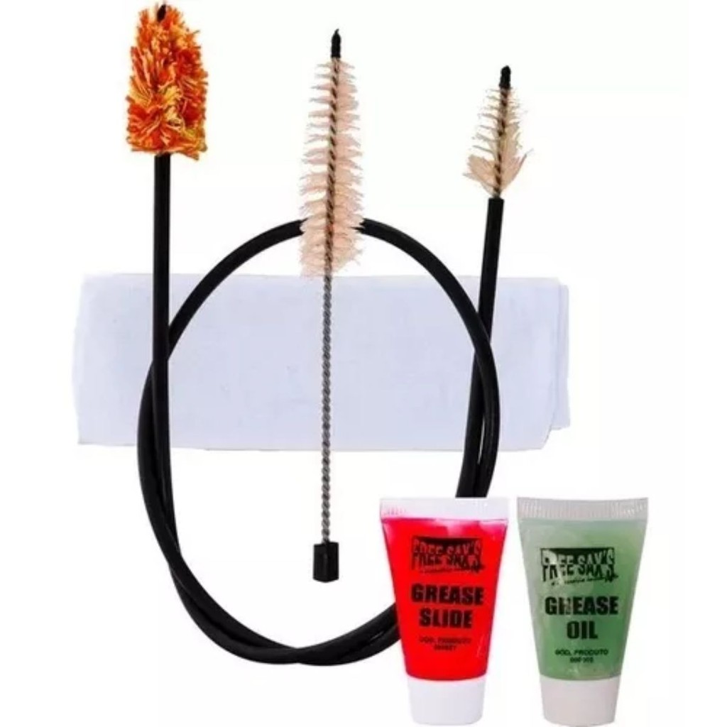 Kit Free Sax's Limpeza E Manutenção Trombone De Vara - 061