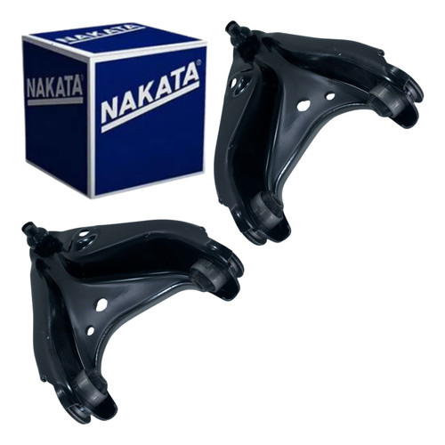 Par Bandeja Dianteira Nakata Logan Sandero 2007 2008 2009 2010 2011 2012 2013 em Oferta na Shopee