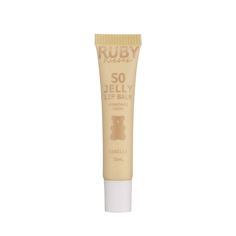 HIDRATANTE LABIAL SO JELLY RUBY KISSES 13ML VANILLA