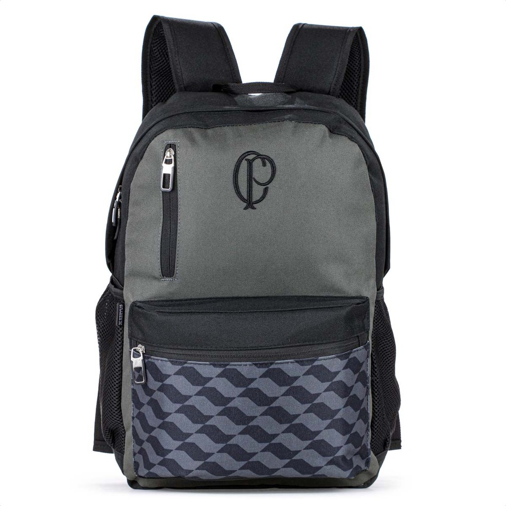 Mochila Esportiva Xeryus Corinthians 14030 Cinza e Preto - Único em Oferta na Shopee
