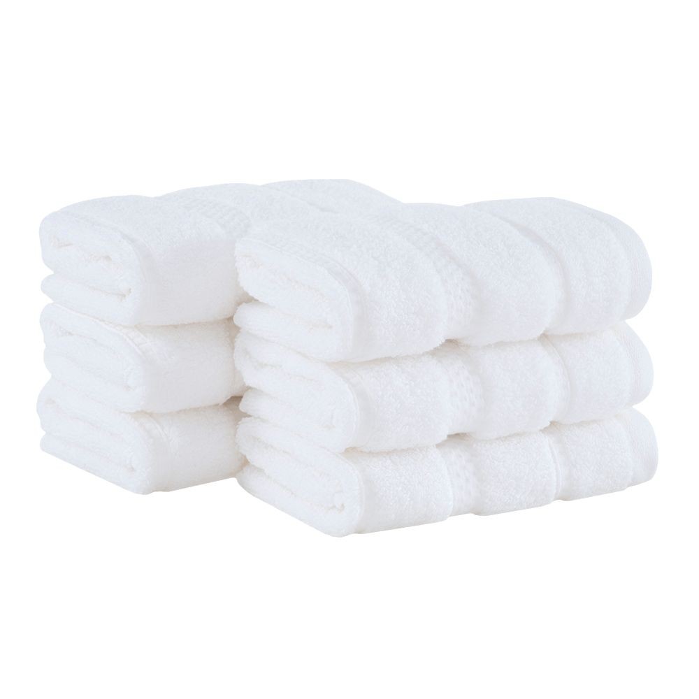 Kit 6 peças Toalha Lavabo Buddemeyer Vision Dual Air Branco