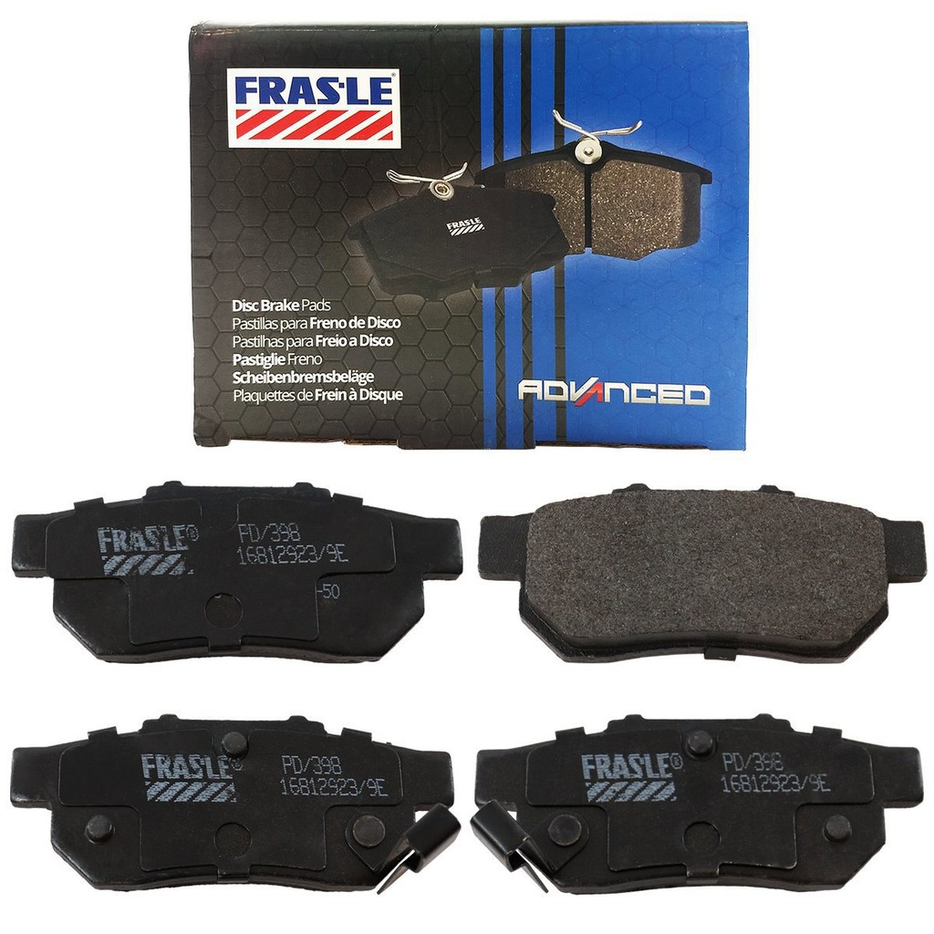 Pastilha Freio Traseira Para City New Fit Original Frasle