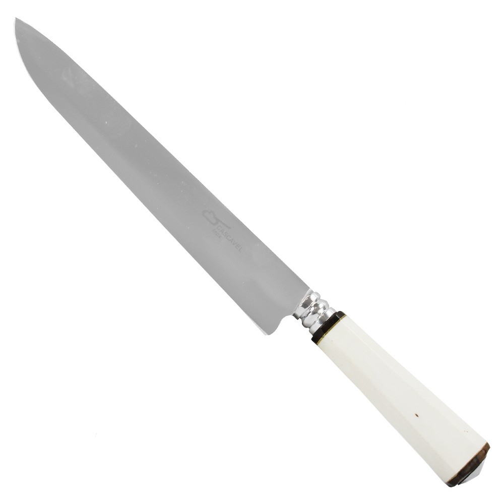 Faca Aço Inox 10'' Solingen Inox Osso Oitavada - Facas Cascavel