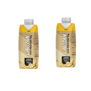 Kit 2 und Lavitan Whey Protein Sabor Baunilha 250ml em Oferta na Shopee