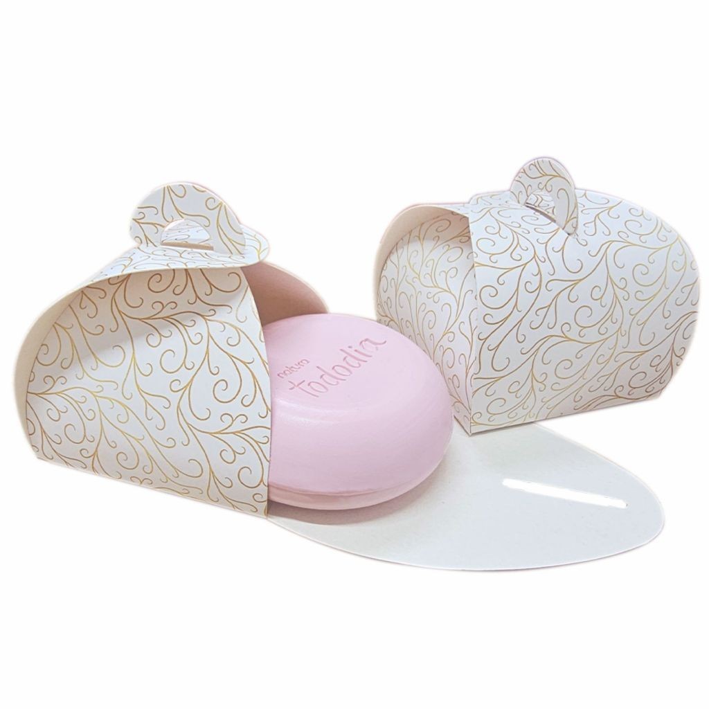 100 peças - Embalagem bem casado -  Dourado especial