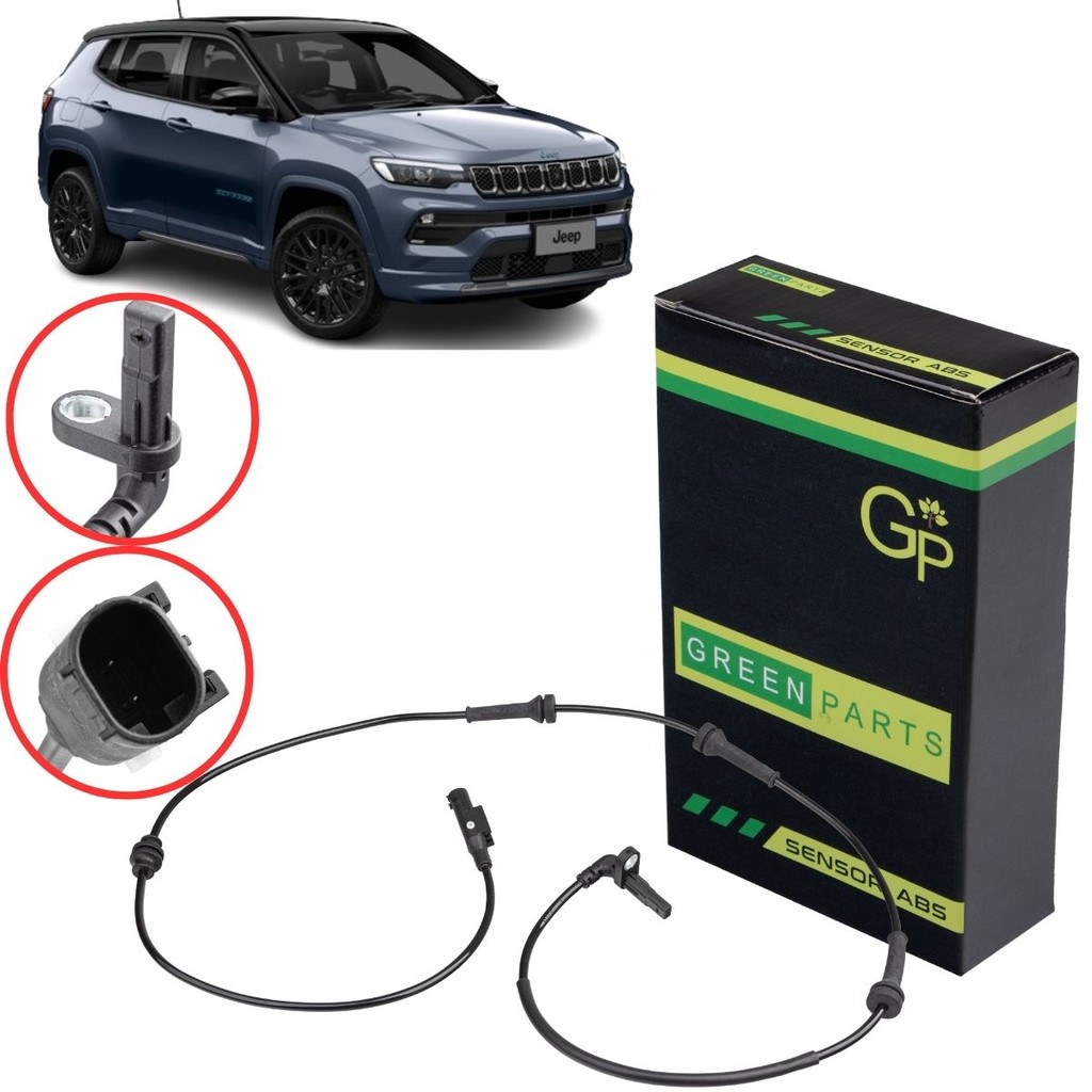 Sensor ABS Traseiro Ambos Lados Jeep Renegade 1.8 2016 A 2023/ Compass 2.0 2017 A 2023 em Oferta na Shopee