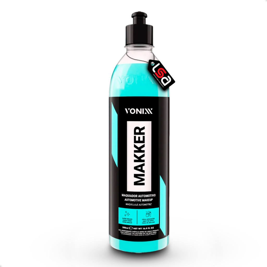 Makker Vonixx 500ml - Maquiador Automotivo Proteção + Brilho Lataria