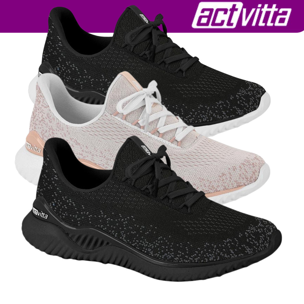 Tênis Feminino Actvitta Sport Gaspea Nivus Dia a Dia Conforto em Oferta na Shopee