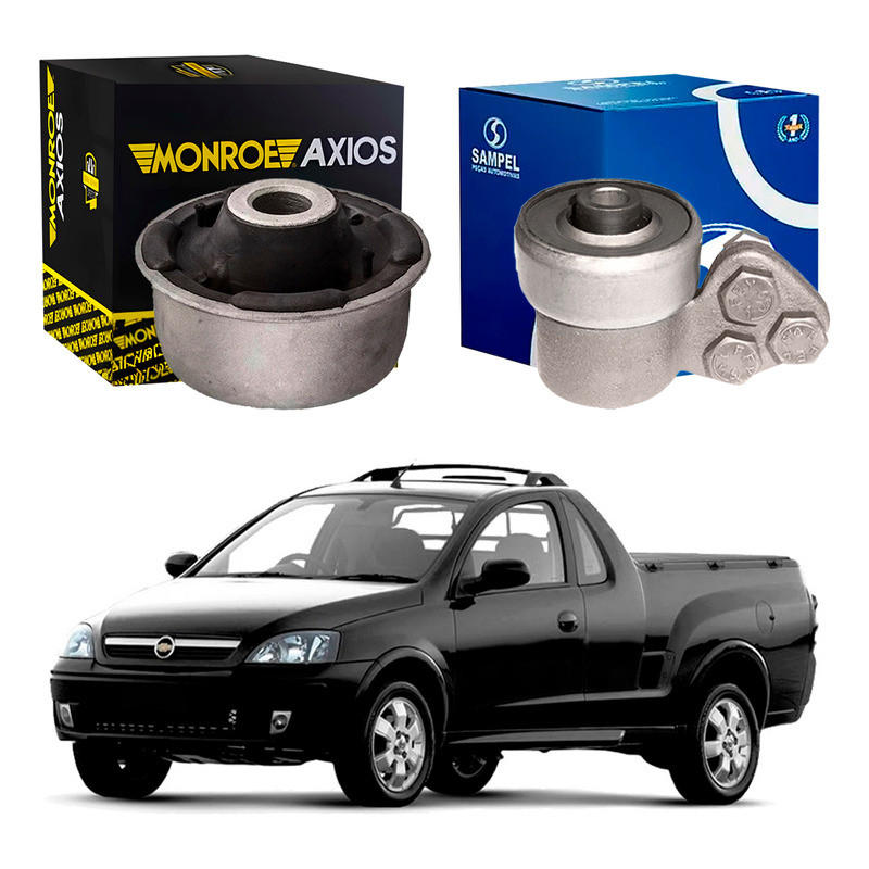 Par Bucha Bandeja Dianteira Montana 1.8 2003 A 2010 - Spare Parts and Accessories for Vehicles