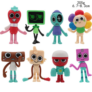 8 peças Dandy's World Figure Boneca Modelo Bolo Assando Decoração opp em Oferta na Shopee
