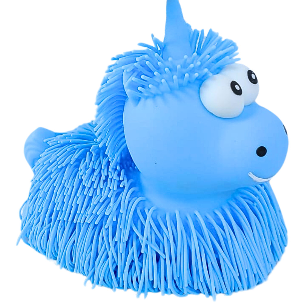 Boneco Unicórnio Estica e Aperta brinquedo Anti Stress C/ Luz Azul - Castela em Oferta na Shopee