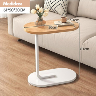 Mesa de Apoio de Canto Lateral Notebook Café Para Sofá Cama Decorativa  Elegante em Oferta na Shopee