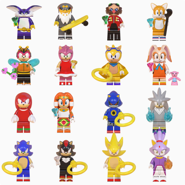 WM6086 WM931-WM938 Action Figure Bloco De Construção Coleção Brinquedos Para Criança em Oferta na Shopee