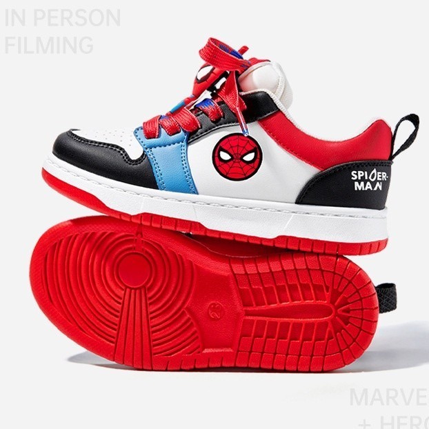 Tenis Infantil do Homem Aranha + 2 Cadarços (Azul e Vermelho) do 26 ao 33 Cano Baixo Lançamento Menino Garoto Criança em Oferta na Shopee