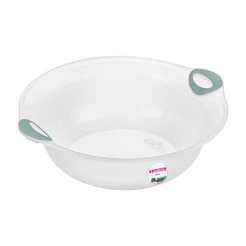 Bacia Plástica Transparente 15,7L Oba Sanremo
