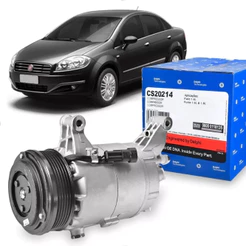 Compressor Ar Linea E-torq 1.8 2009 A 2014 Original Delphi