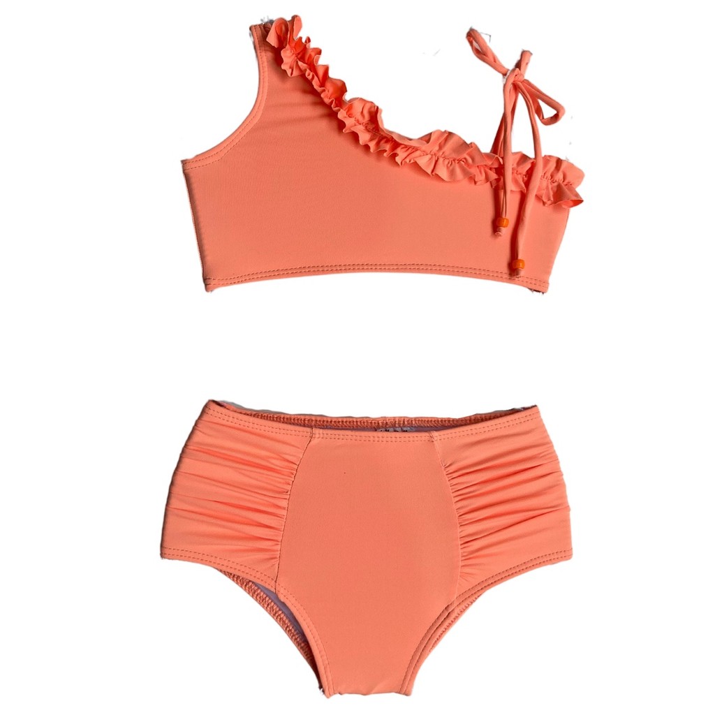 Biquini Uv Praia Piscina Infantil Bebe Proteção Uv Menina