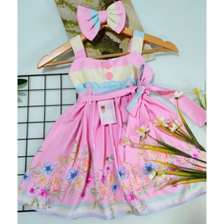 Vestido Jardim Encantado Rosa em Oferta na Shopee