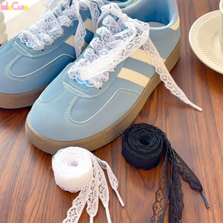 5 Pares De Cadarços Ocos De Renda-Tênis De Lona Acessórios DIY-Cordão Elástico-Elegante , Coreano , Doce-Preto Branco De em Oferta na Shopee