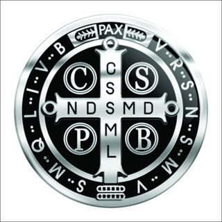 Adesivo Vinil Impermeável São Bento Católico 8,5 x 8,5 cm - Proteção Veículo, Moto, Caderno, Malas.. etc em Oferta na Shopee