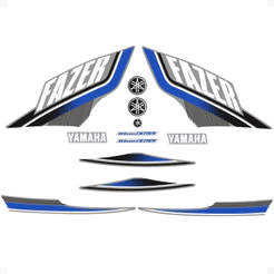 Kit Adesivos Compatível Moto Yamaha Fazer 250 Flex 2015