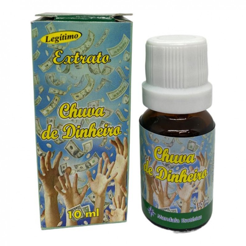 Legítimo Óleo Corporal Extrato Chuva de Dinheiro 10 ml