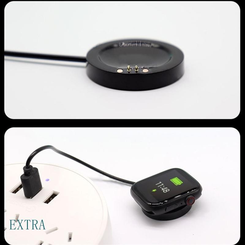 EXT Adaptador Energia Magnética Carregador Berço Doca Suporte Para T500 Smartwatch Relógio Inteligente Portátil USB C