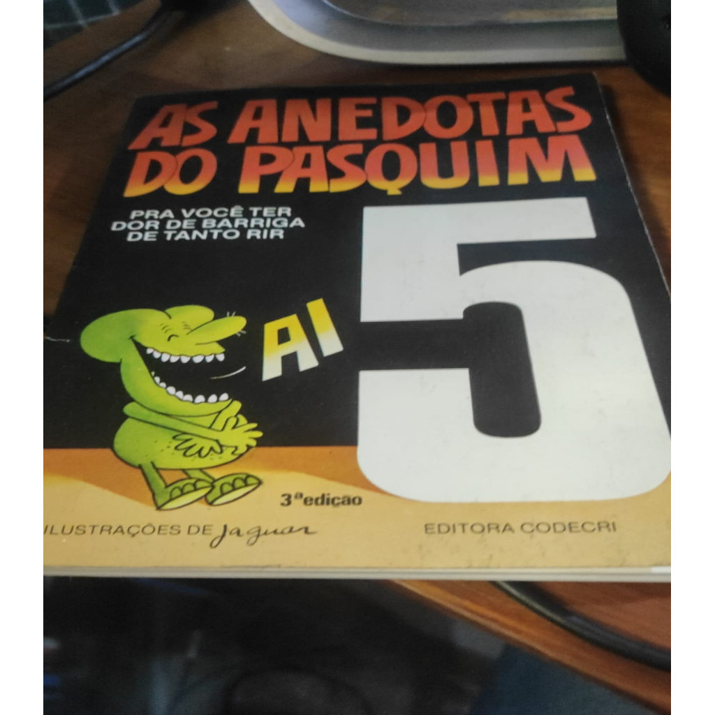 As anedotas do pasquim 5 autor Ziraldo