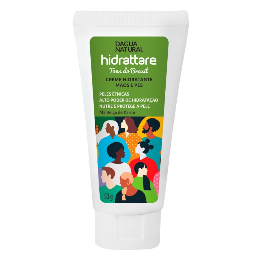 Creme Hidratante Mão E Pés 50G Tons Do Brasil D’água Natural
