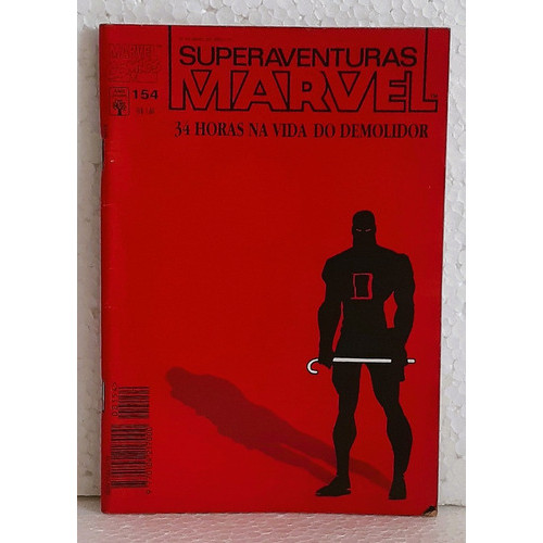 Hq Gibi Superaventuras Marvel Nº 154 -  Ed. Abril - 1995