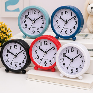 Relógio Despertador De Mesa Quartzo Redondo Analógico em Oferta na Shopee