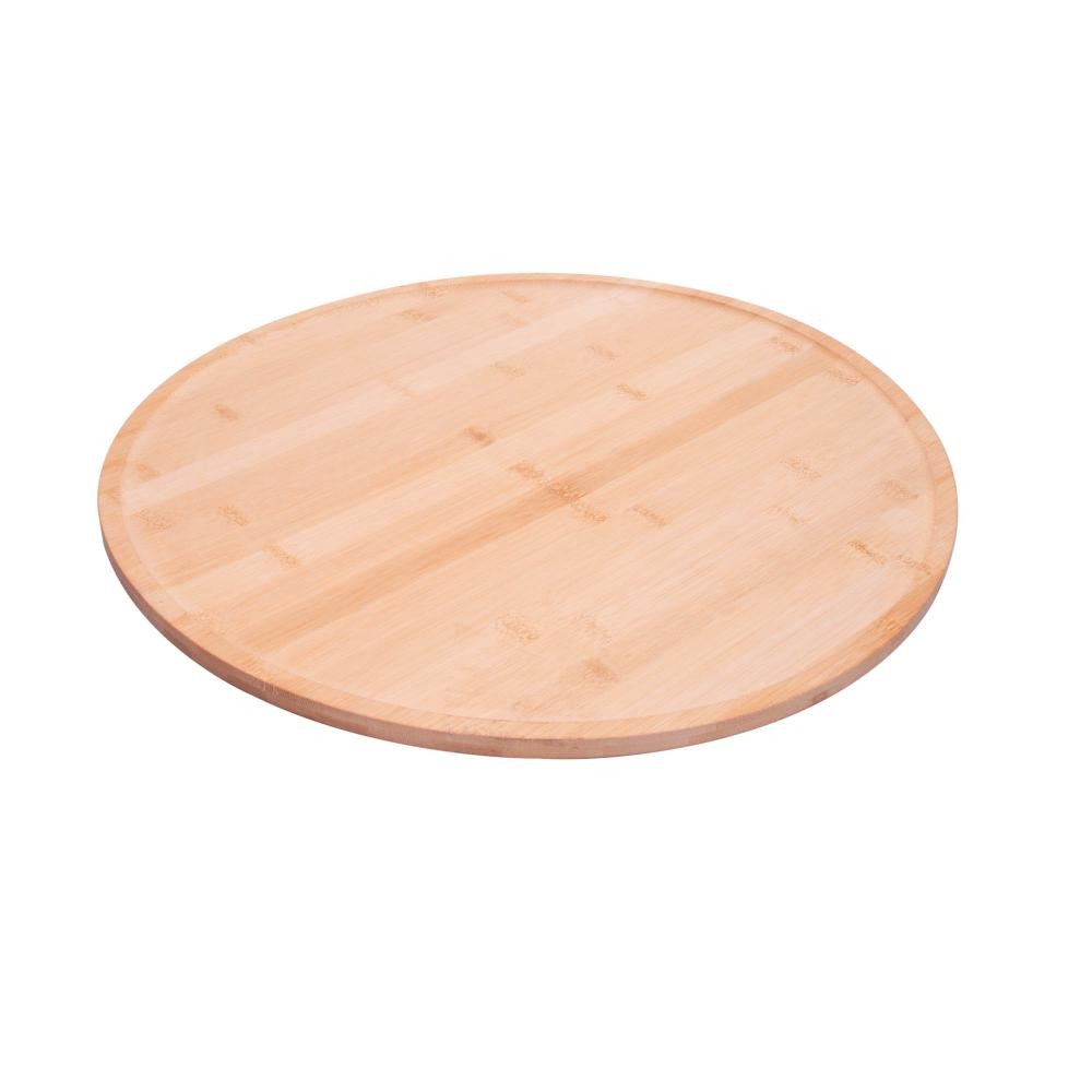 Tábua Giratória Redonda Lyor de Bambu 45cm x 45cm x 2.5cm - Home & Living