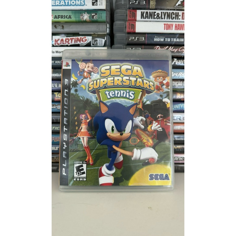 Sega Superstars Tennis - Usado - PS3- RARO JOGO