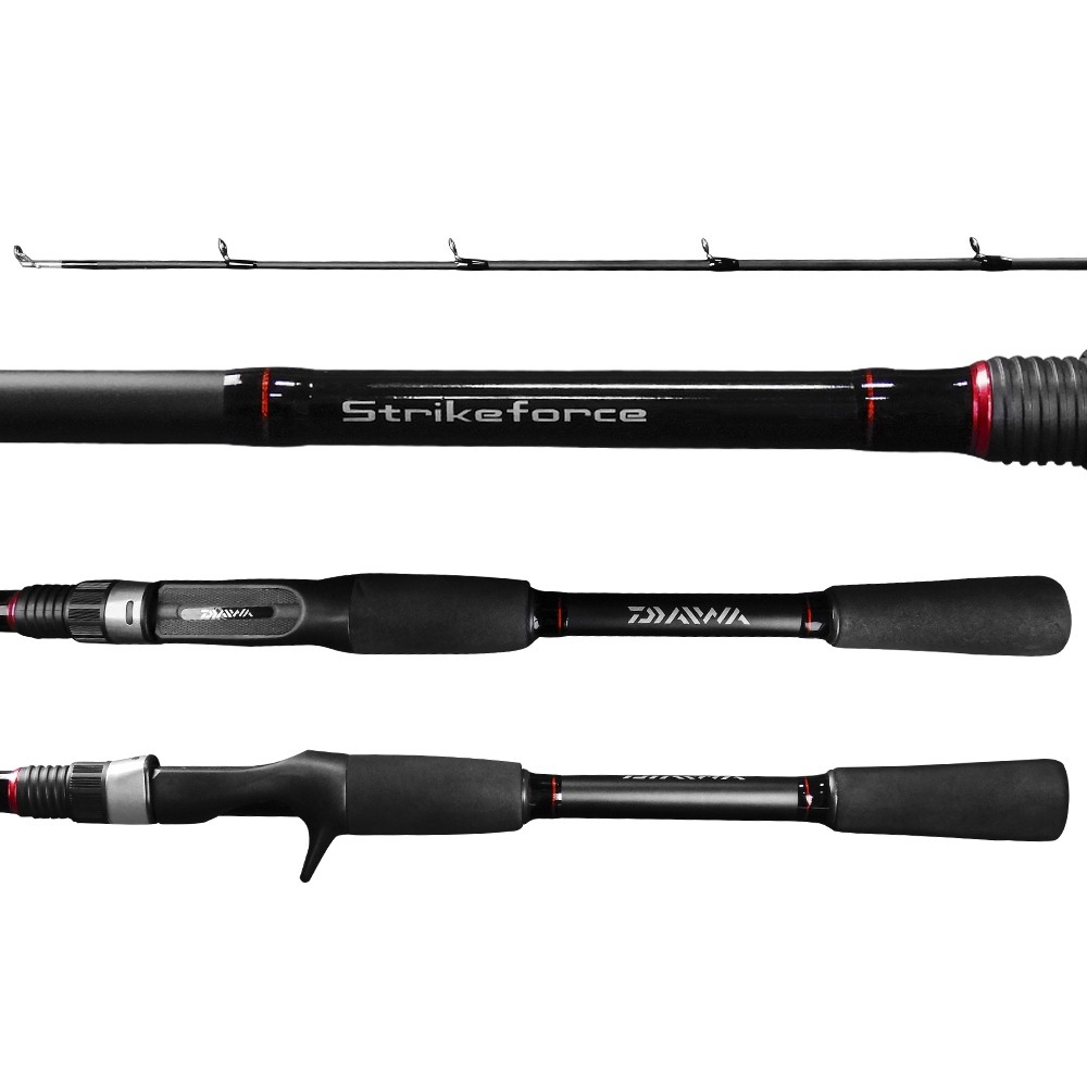 Vara Daiwa STRIKEFORCE SF602MHRB-BR 1,83m 25lb p/ Carretilha