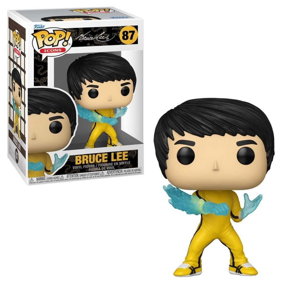 Boneco Funko Pop! Icons - Bruce Lee Be Water em Oferta na Shopee
