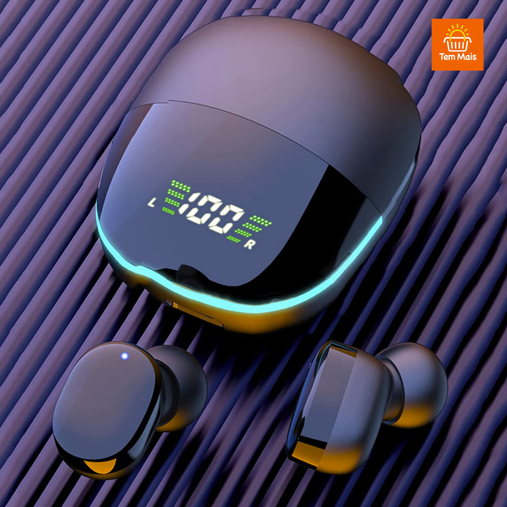 G9S/E6S, Fone De Ouvido Gaming, Sem Fio Bluetooth, À Prova D'água, Ruído Cancelado, Som HiFi Estéreo, Microfone - TX