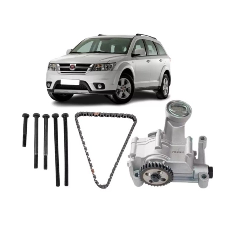 Bomba de Óleo Fiat Freemont/ Jeep Compass/ Fiat Toro Corrente 41 Gomos em Oferta na Shopee