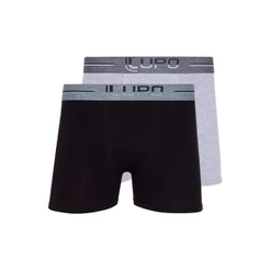 Kit com 2 Cuecas Boxer Lupo 784-016 Colorido
