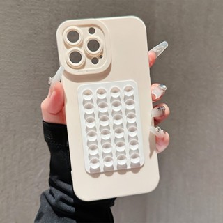 Capa De Telefone Com Ventosa 3D Para iPhone 16E 15 12 13 14 11 Pro Max XR X XS 7 8 Plus SE2 Mini Silicone em Oferta na Shopee