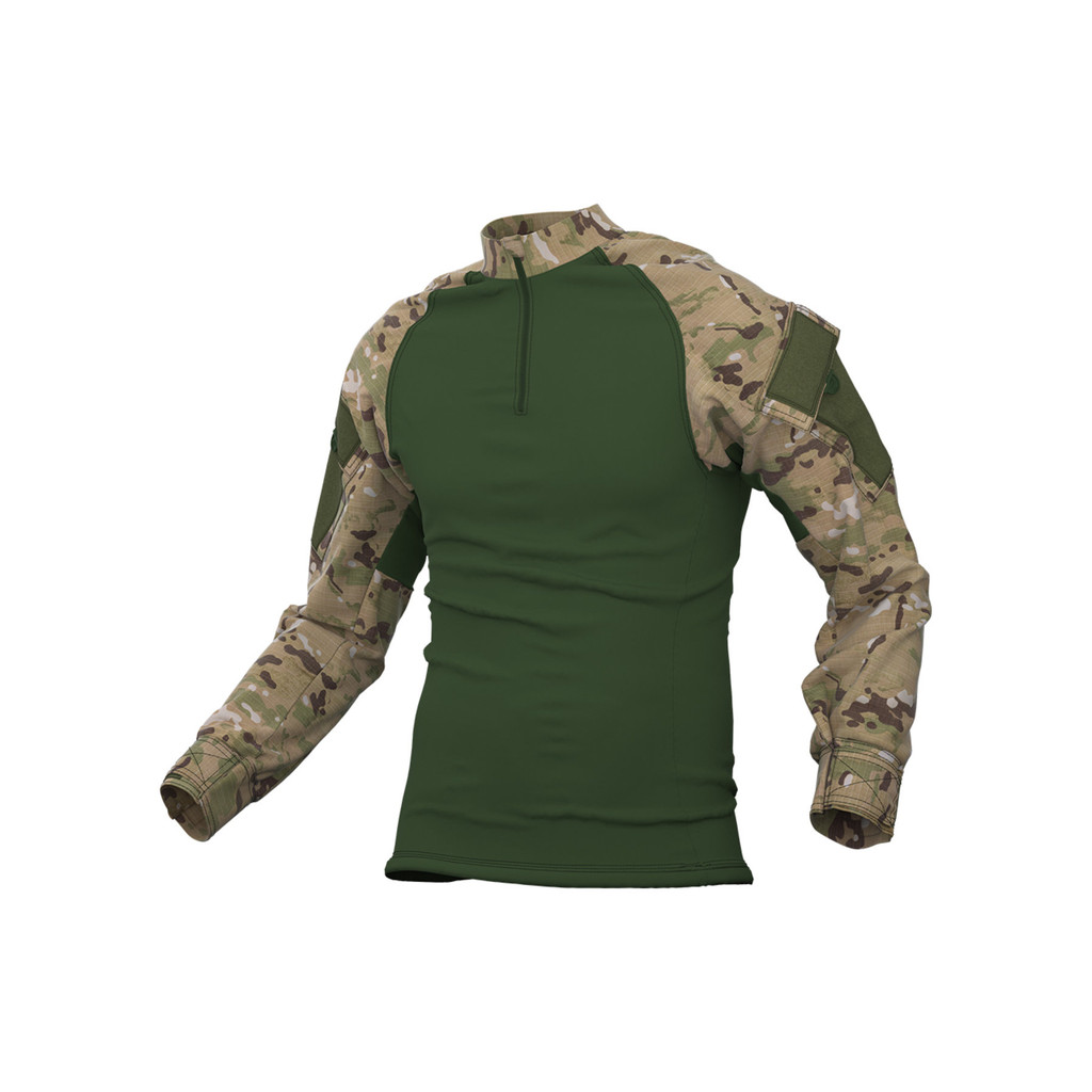 Camisa Combat Shirt Fox Boy Tático Militar Uniforme Do Exército Camuflagem Pesca De Caça