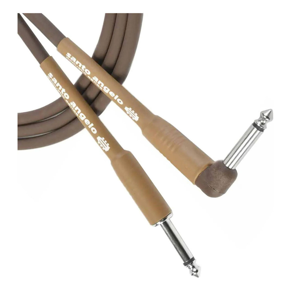 Cabo Para Violão Santo Angelo Acoustic 4,57 Metros Plug Em L