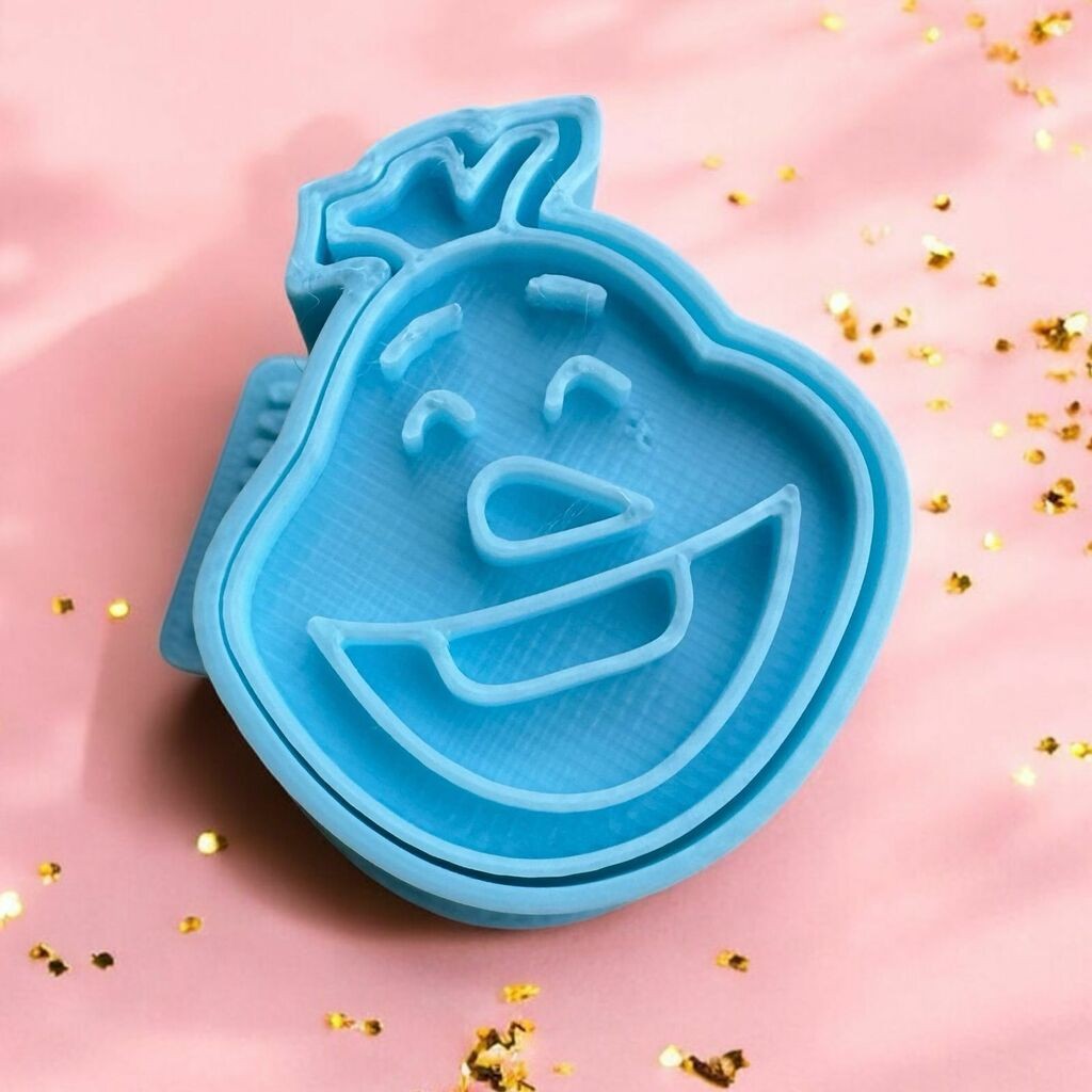Modelador Ejetor Boneco de Neve para Brigadeiro, Doce, Massa e Biscoito