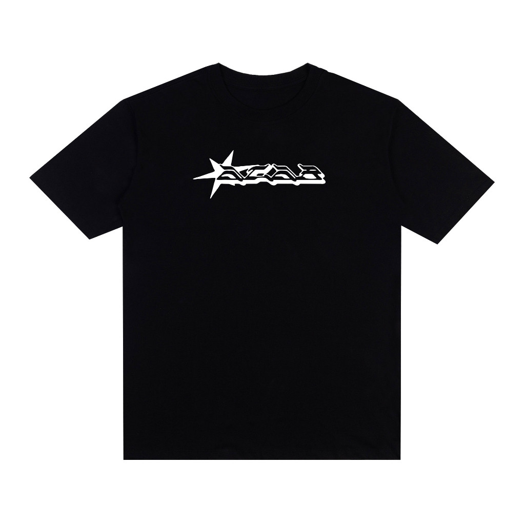 [Camiseta Premium em Algodão Puro]GXG Camiseta Streetwear ACAB Estampada Camiseta Oversized Algodão
