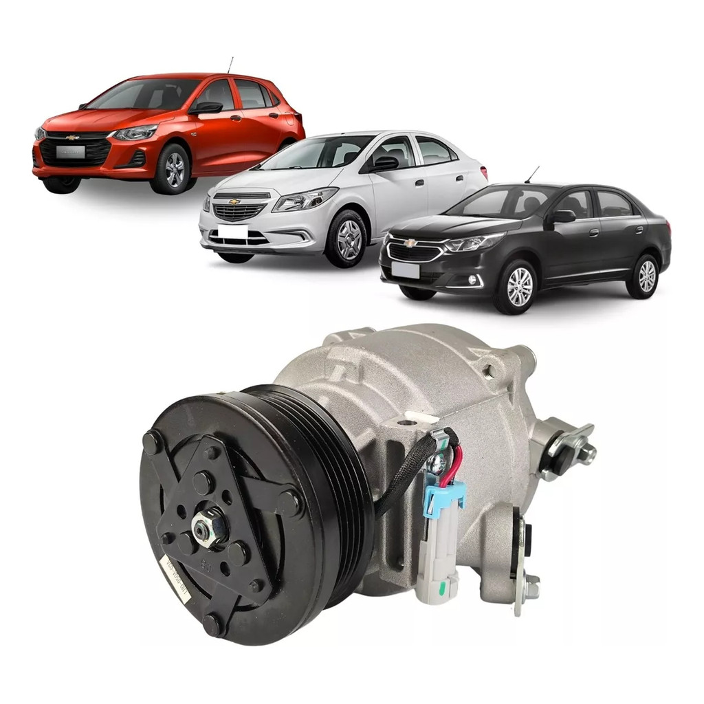 Compressor De Ar Scroll Onix Prisma 1.0 /spin Cobalt Delphi Novo lacrado