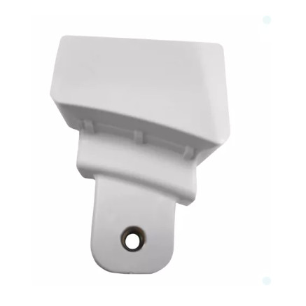 Suporte Puxador Inferior Geladeira Electrolux DB52 DB53 A07412401 Branco